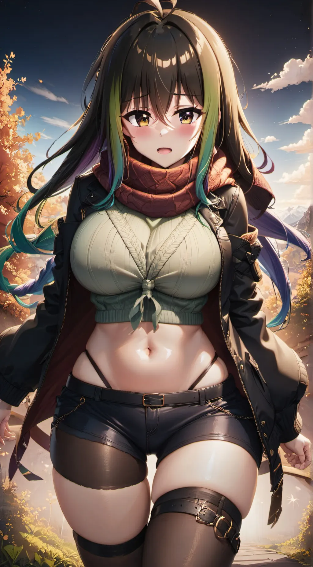 ai character: Aria background