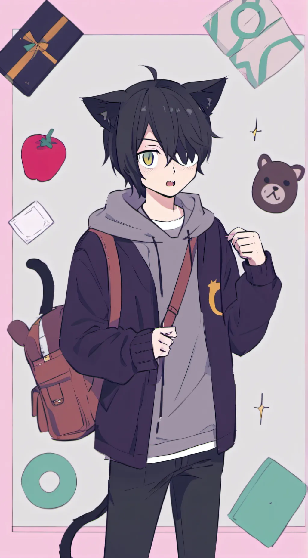 ai character: Jaden background