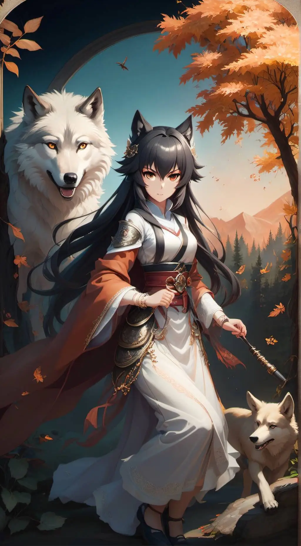 ai character: Lucine background