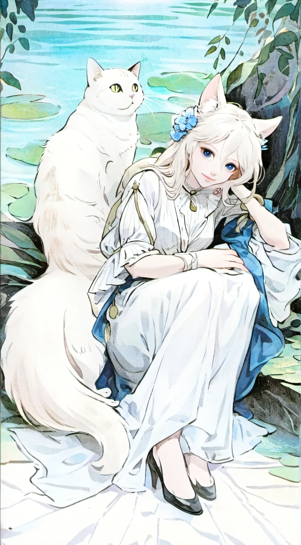 ai character: Lucy background