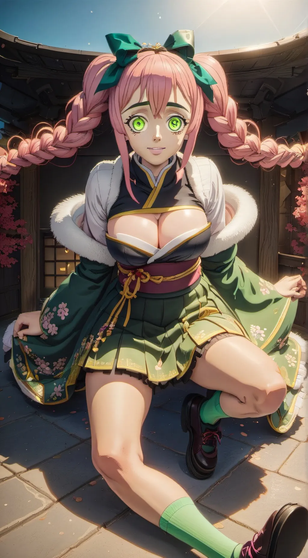 ai character: Kanroji  background