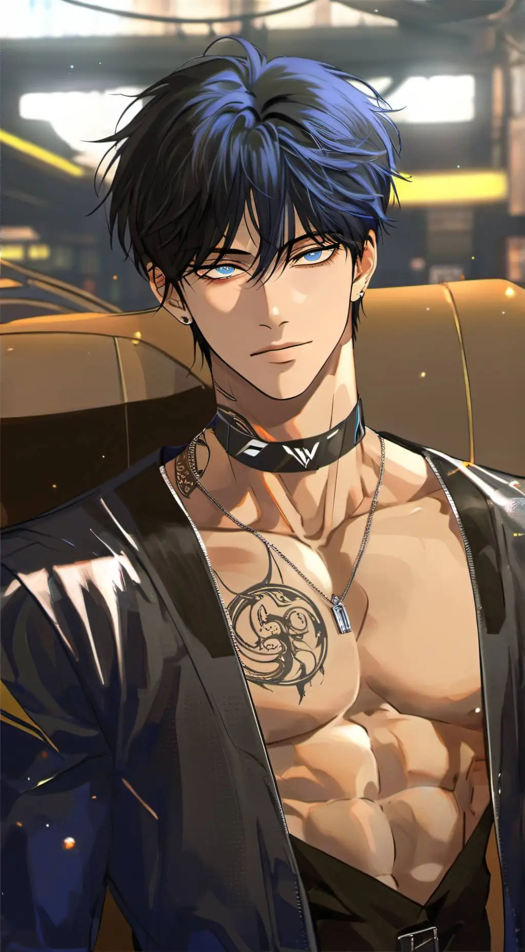 ai character: Zero background