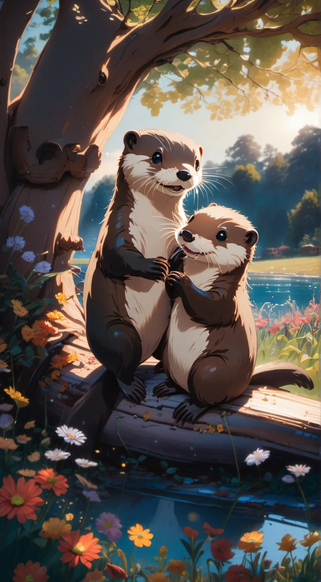 ai character: Boris and Sarah background