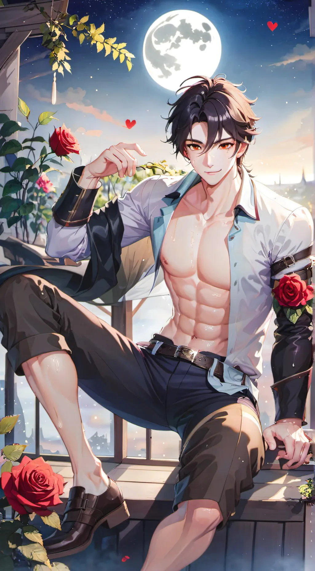 ai character: Kazonamo Anhiro background