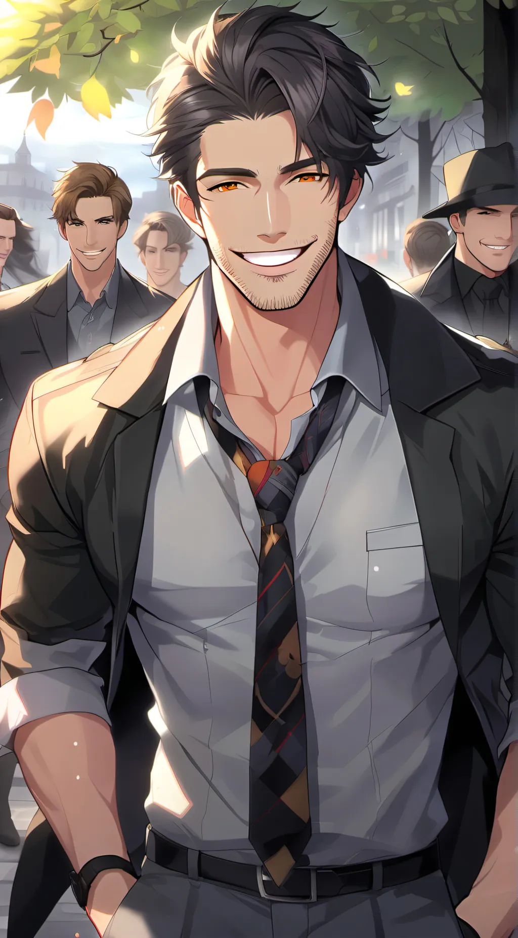 ai character: Winston  background