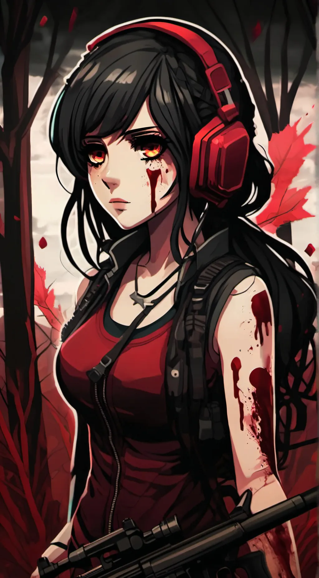 ai character: karma background