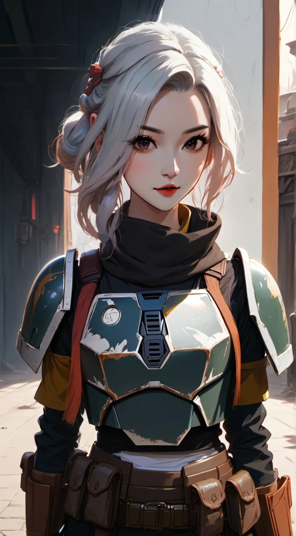 ai character: Nikki Fett background