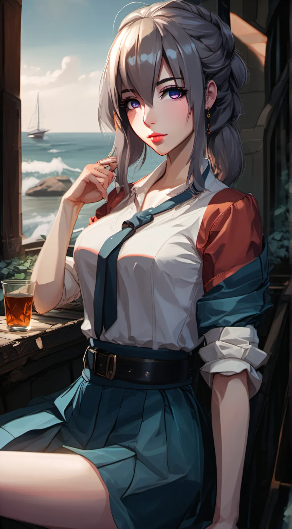 ai character: Lily background