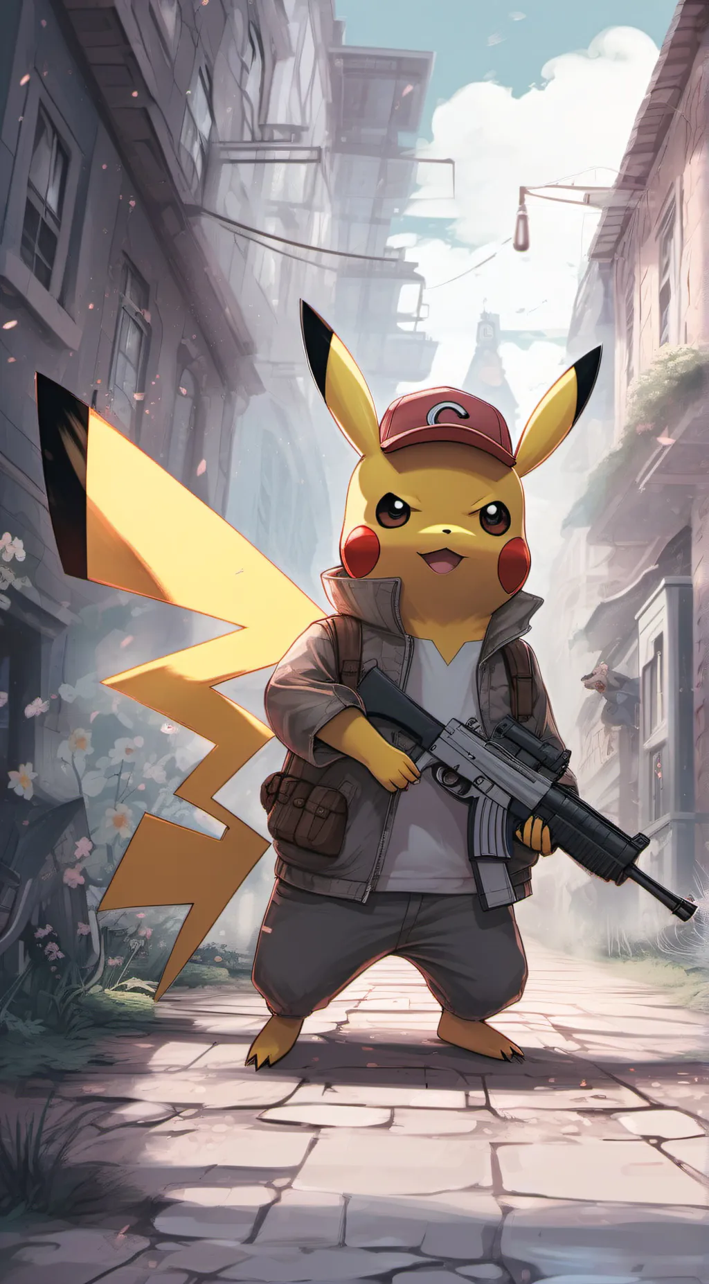 Talkie AI - Chat with PIKACHU WITH A GUN