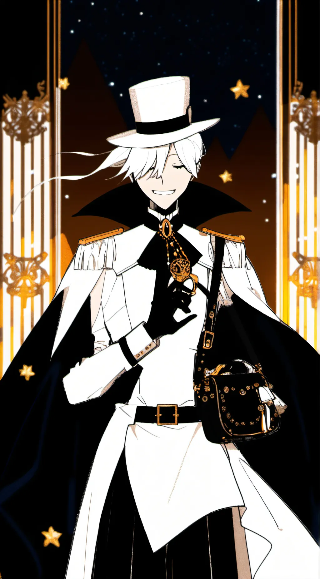 ai character: God (hazbin hotel) background