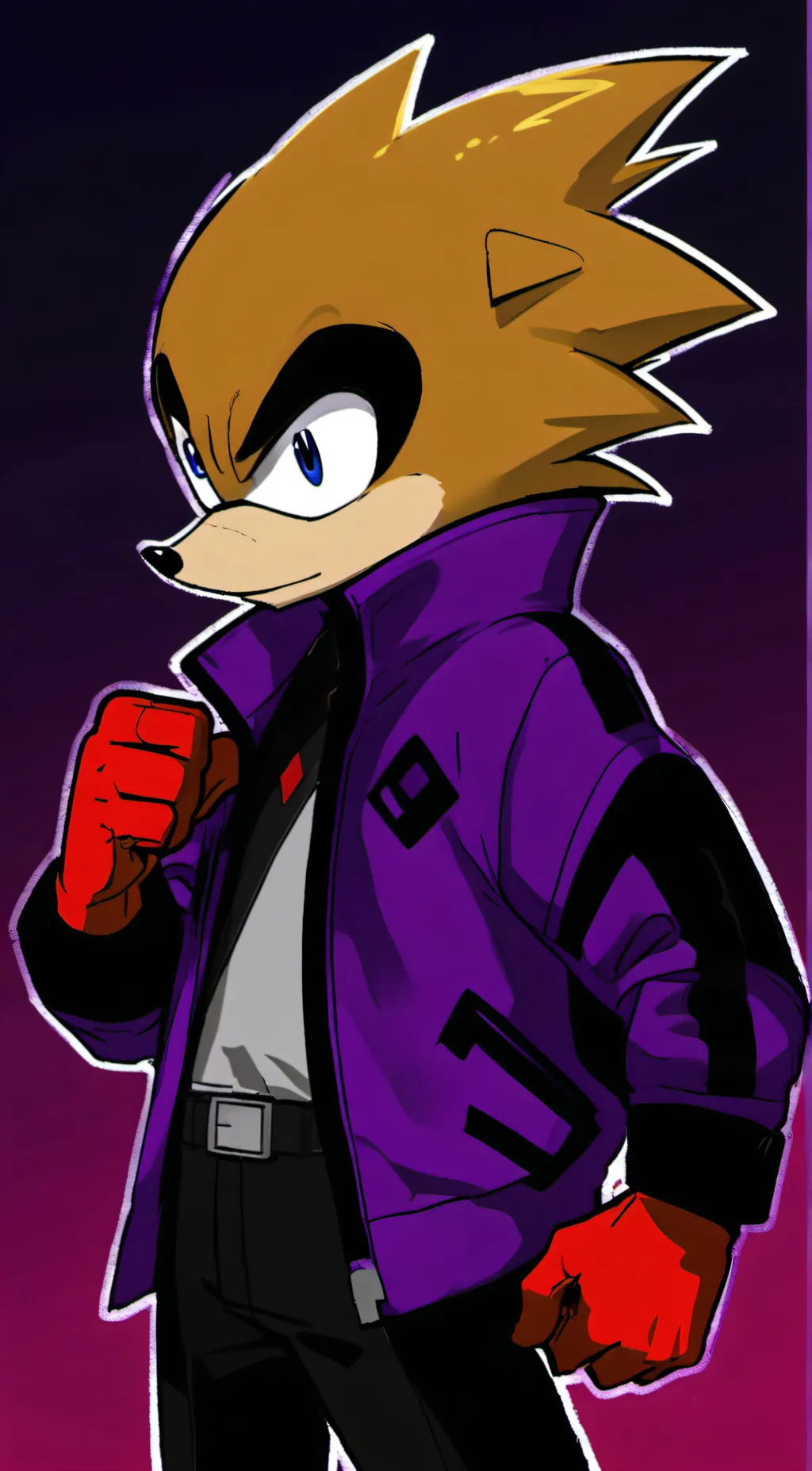 ai character: Darkness background