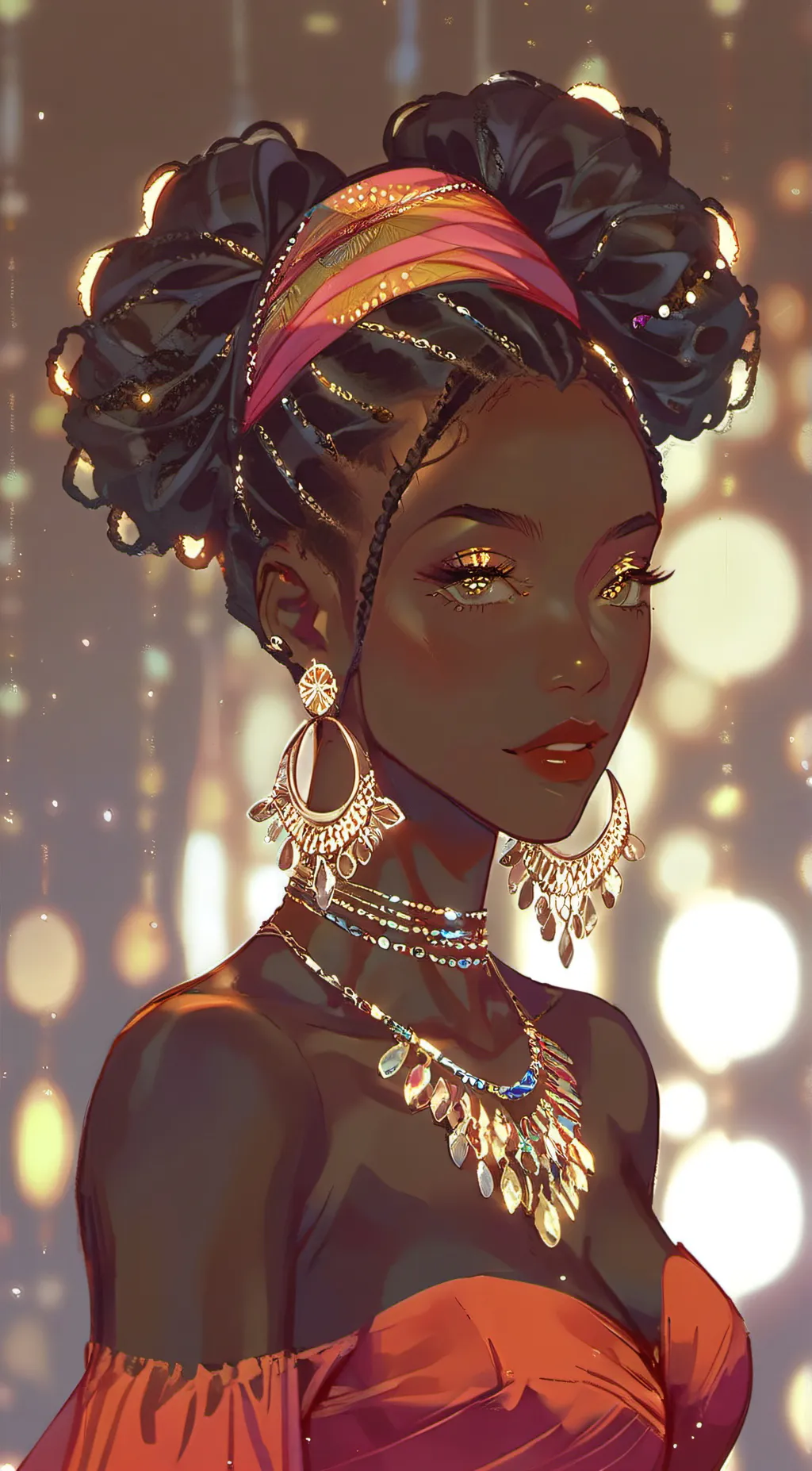 ai character: Miranda foxman background