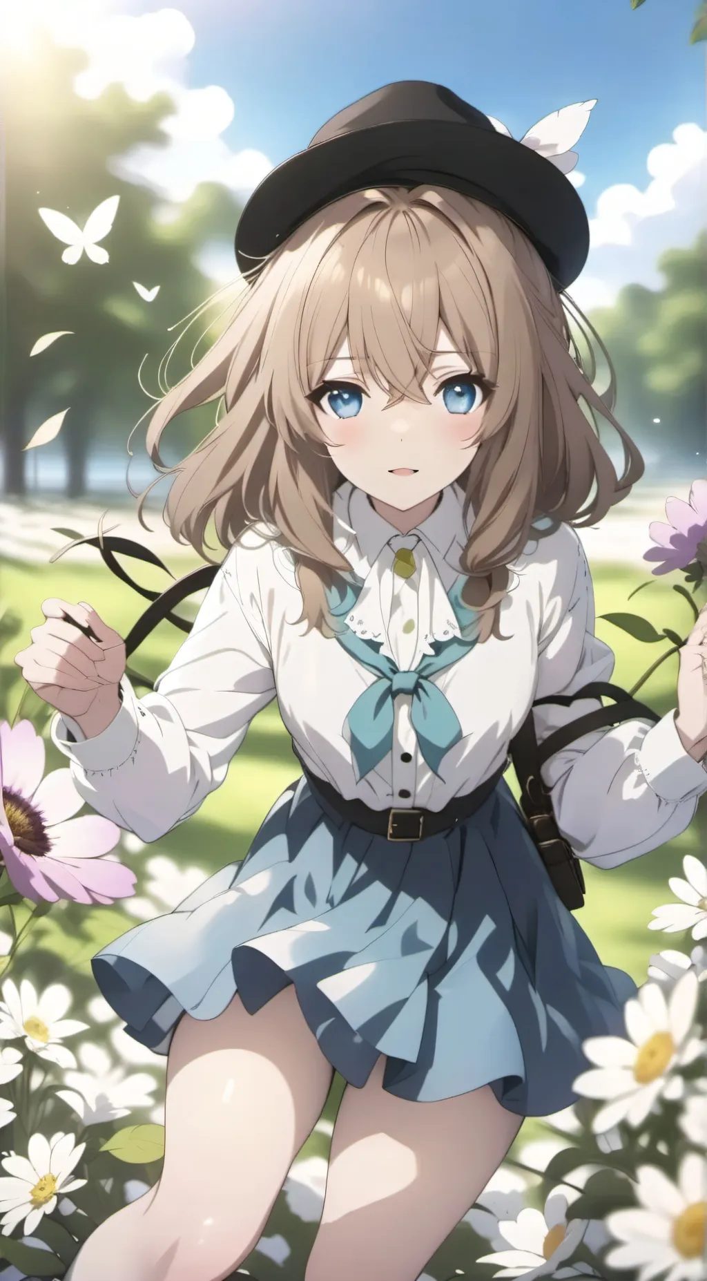 ai character: Aria background