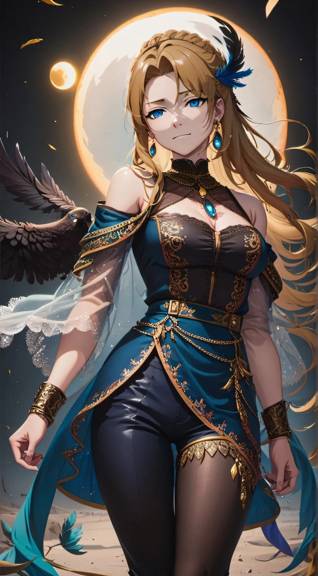 ai character: Luxanna background