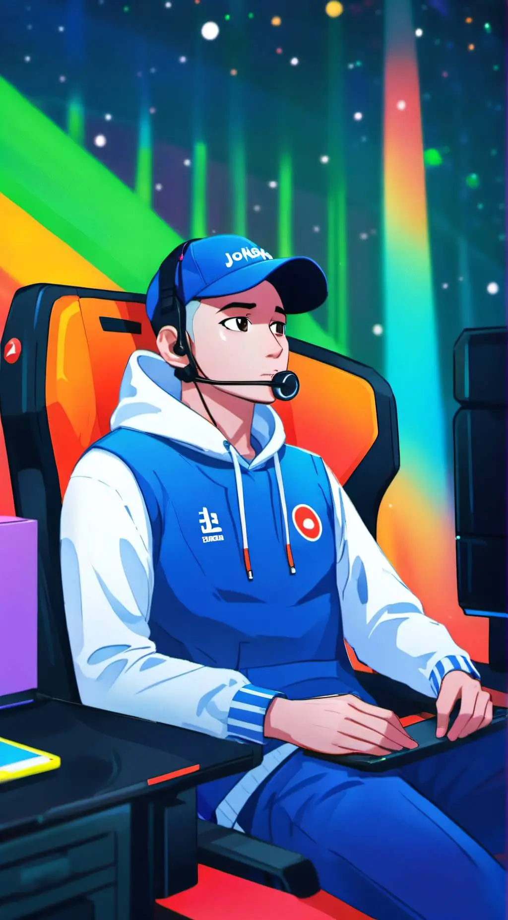 ai character: johe background