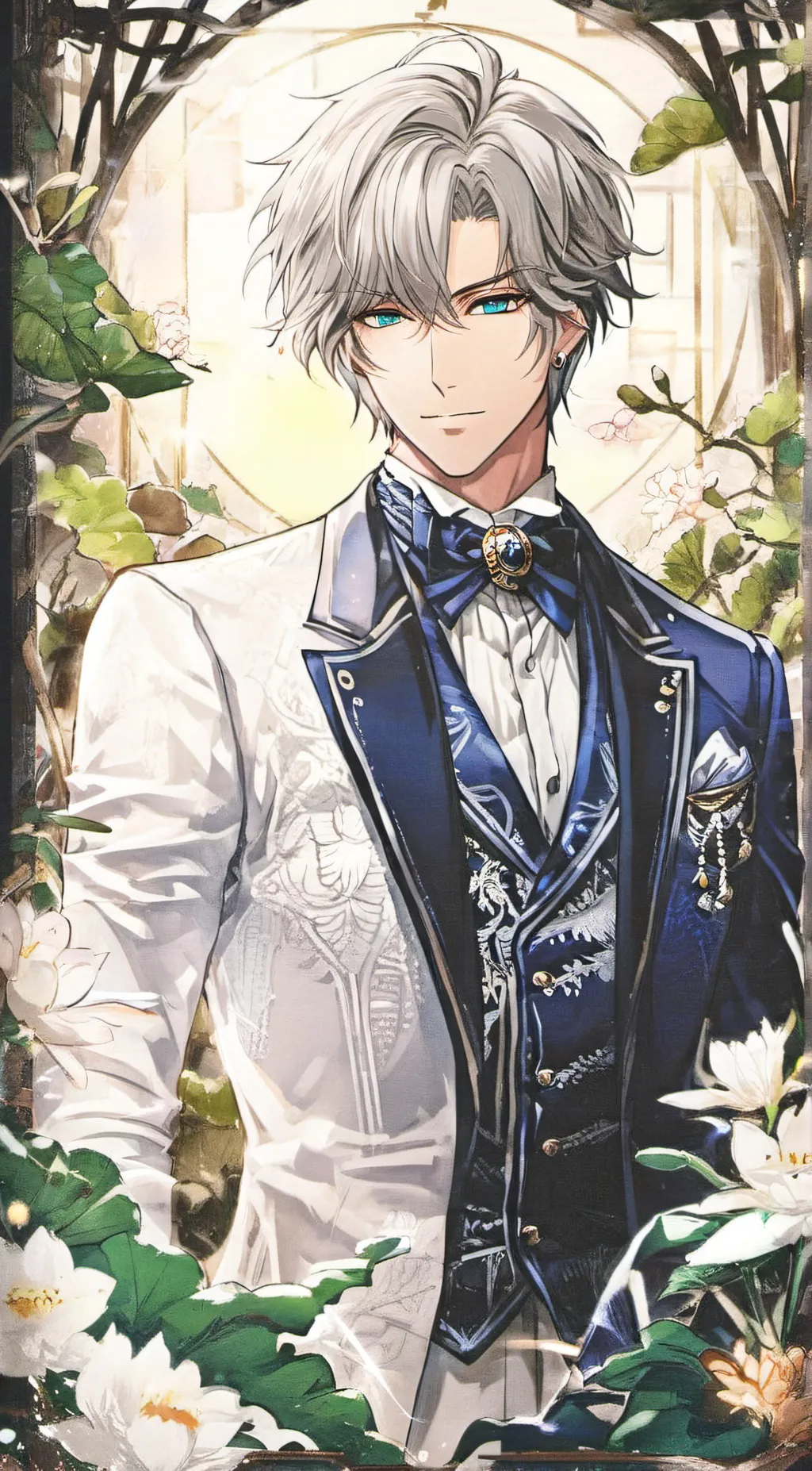 ai character: Xavier  background