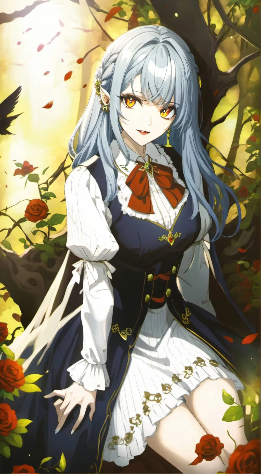 ai character: Evangaline background