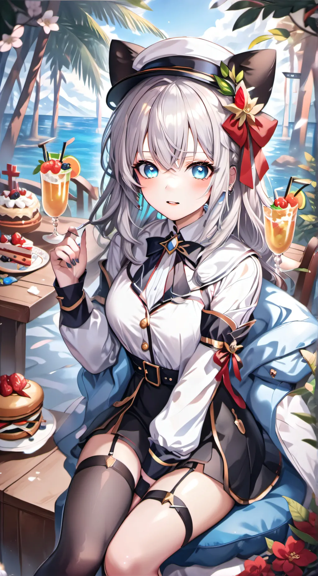 ai character: kiya background