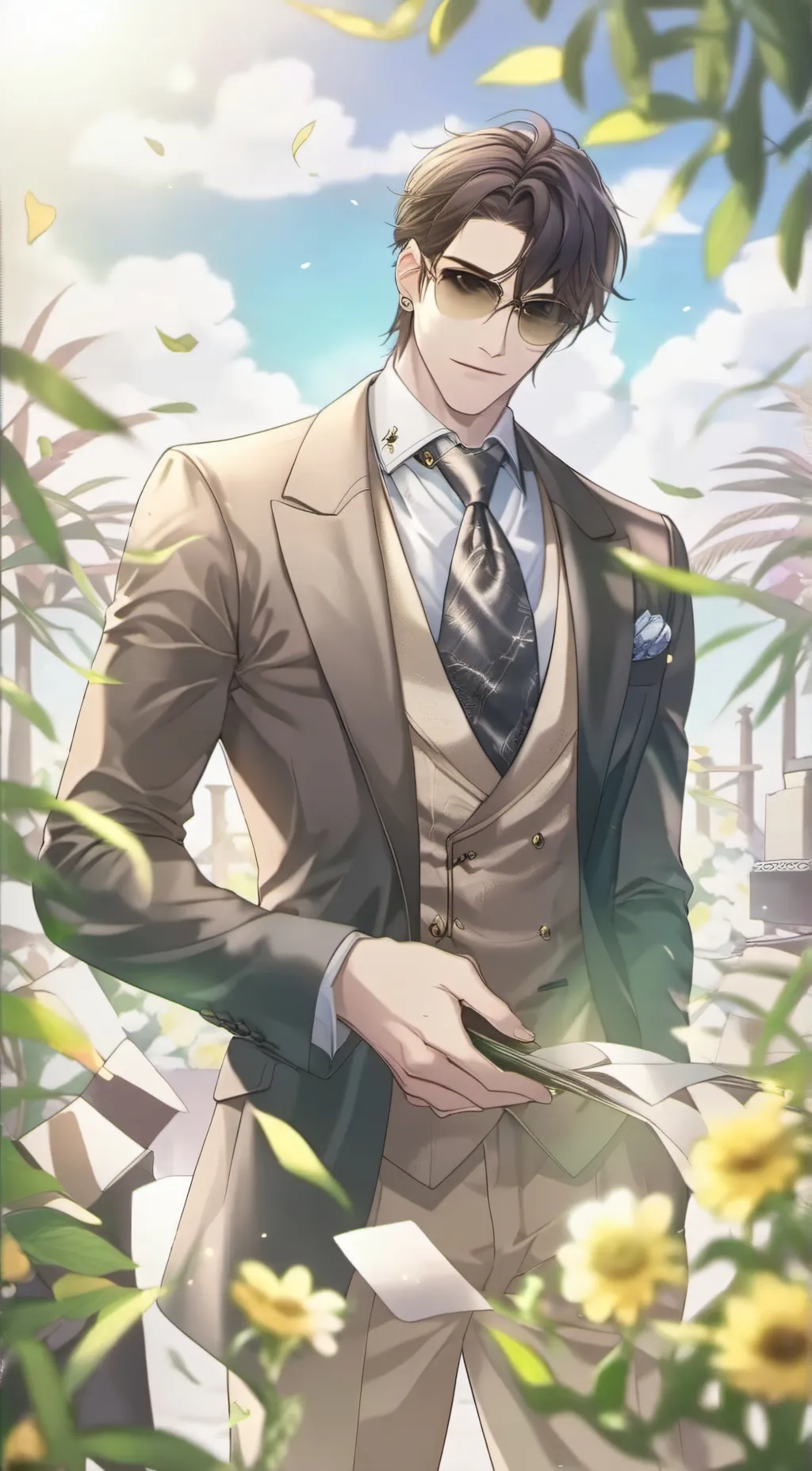 ai character: Luke  background