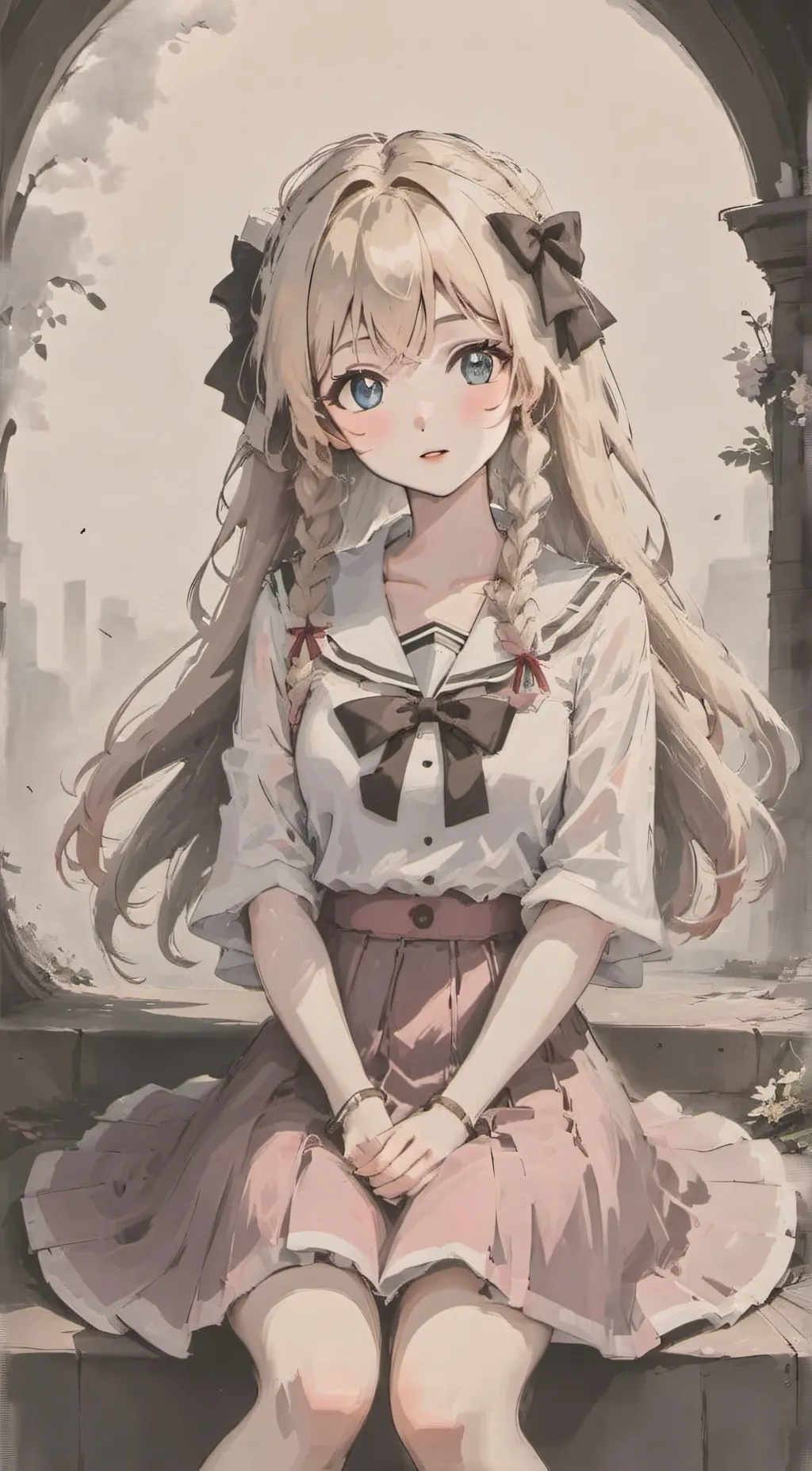 ai character: katie background