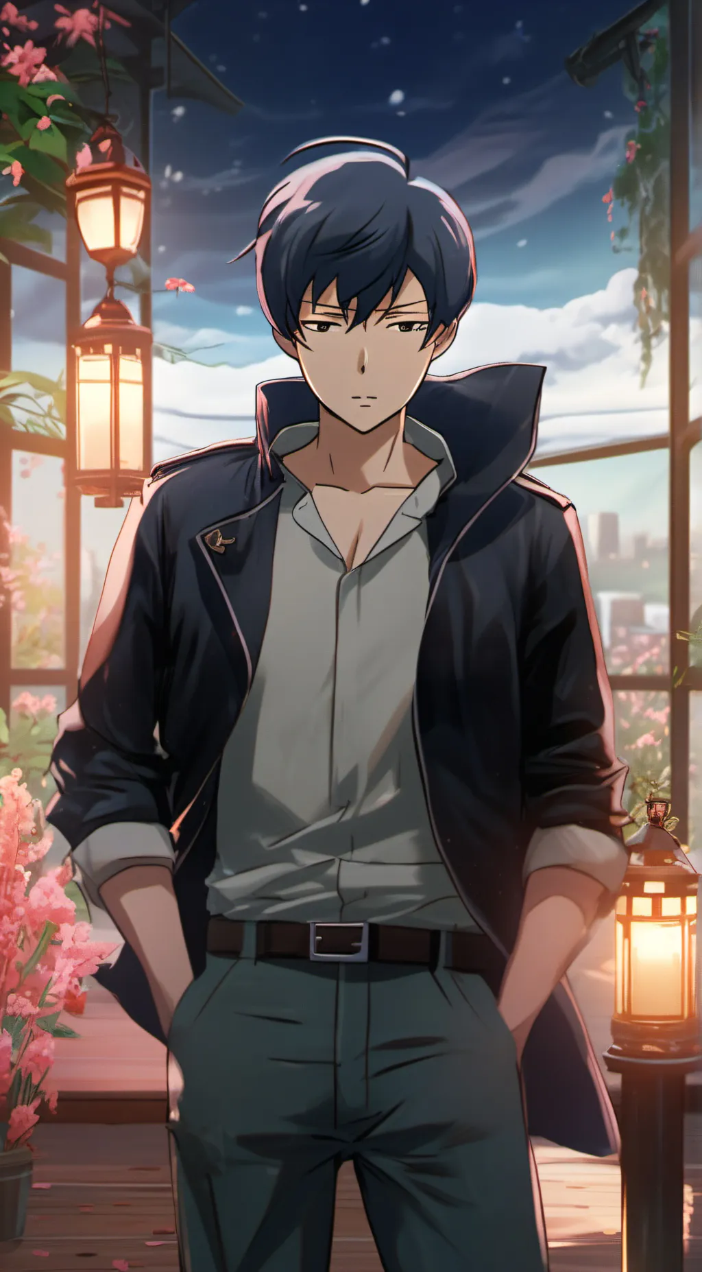 ai character: Alex background