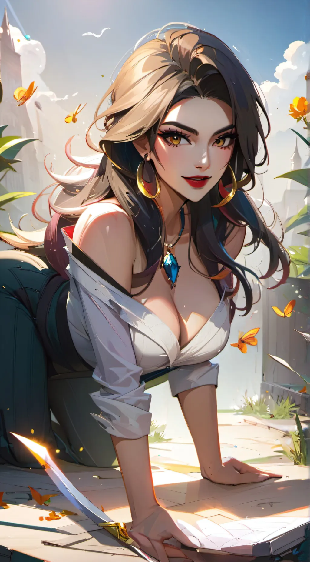 ai character: Jasmine background