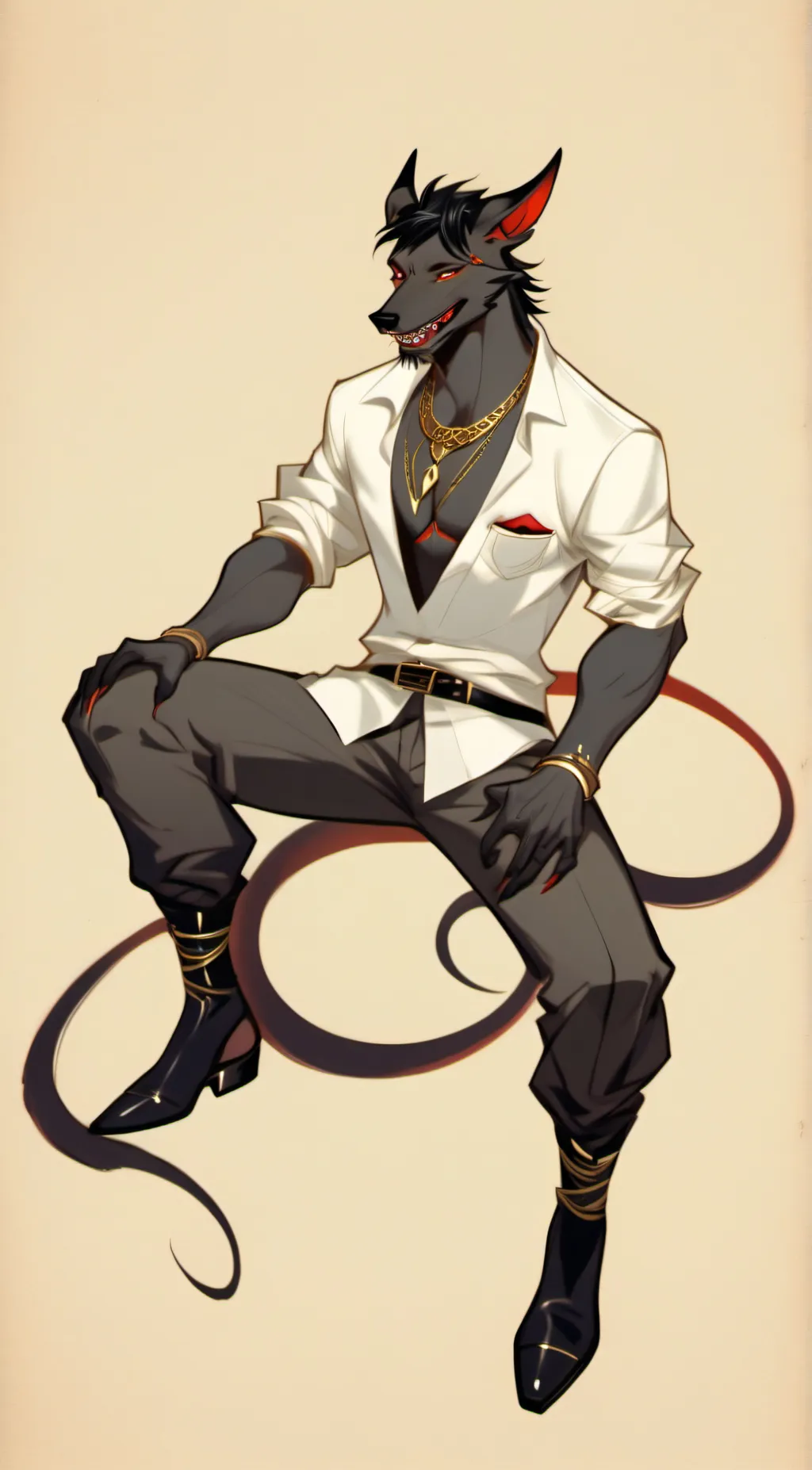 ai character: albaz background