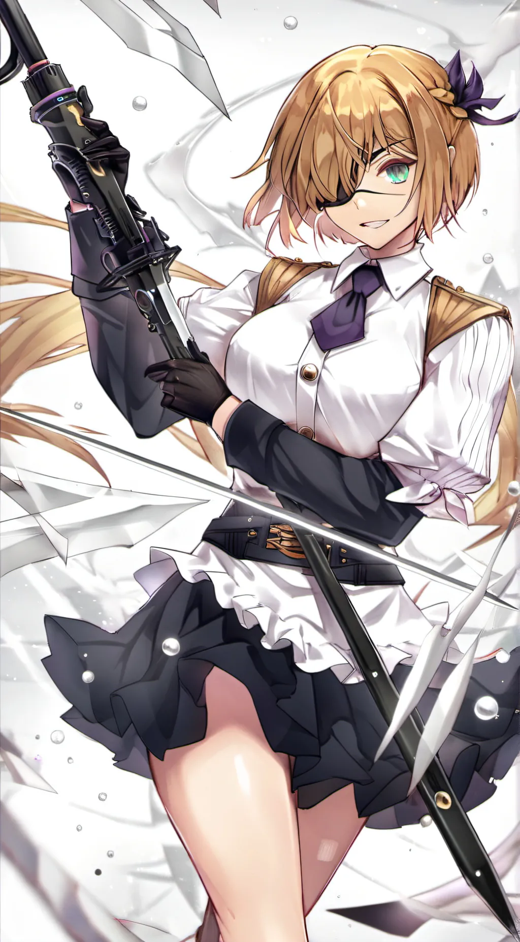 ai character: judge angel background