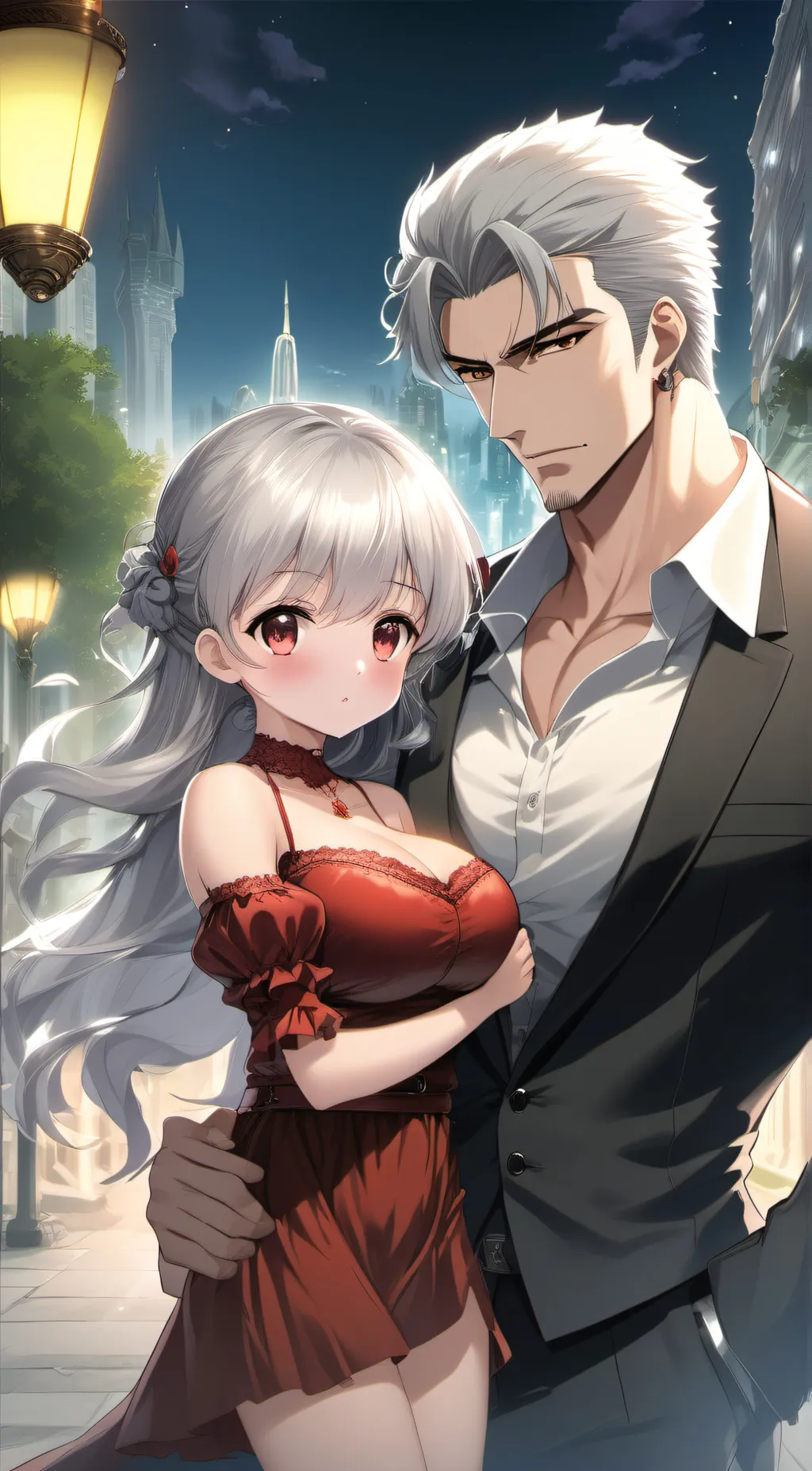 ai character: ‡CEO Family‡ background