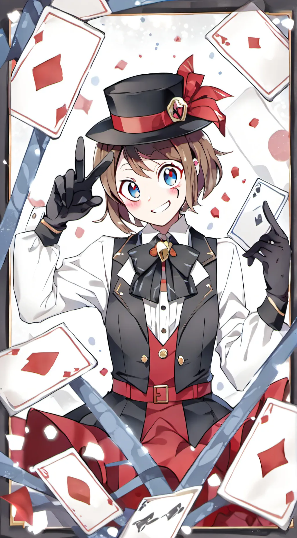 ai character: Pomni background