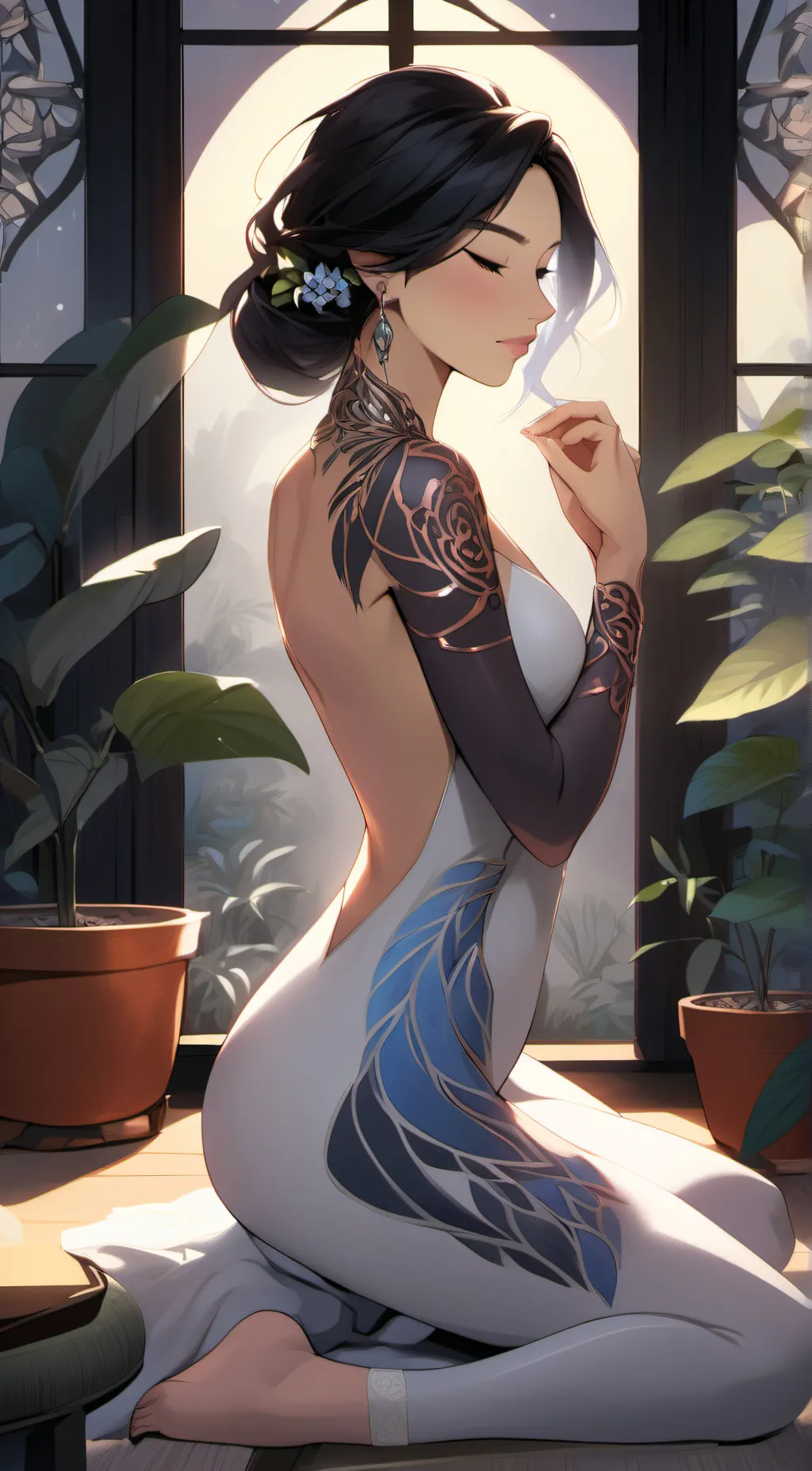 ai character: maria background