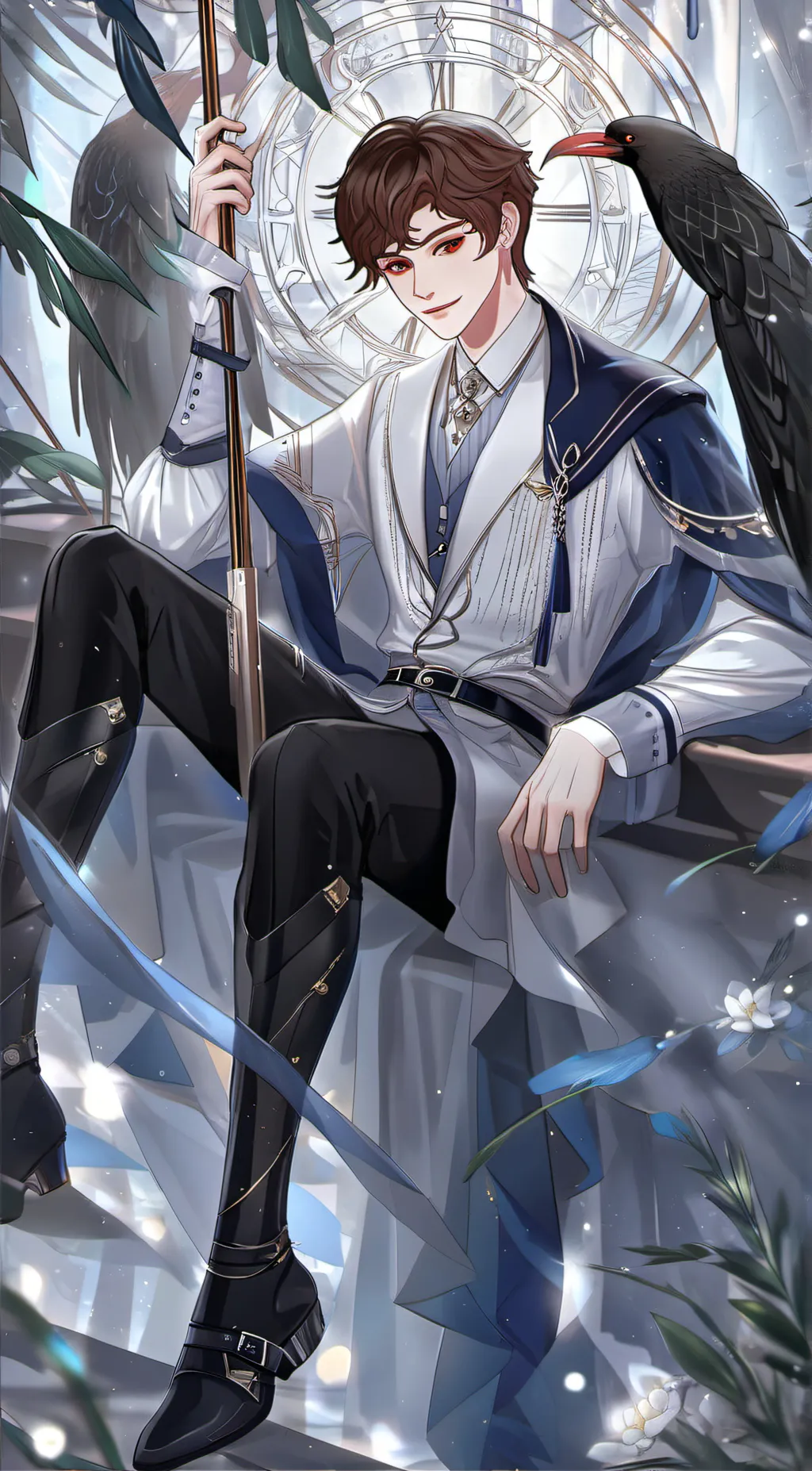 ai character: Speakerman  background