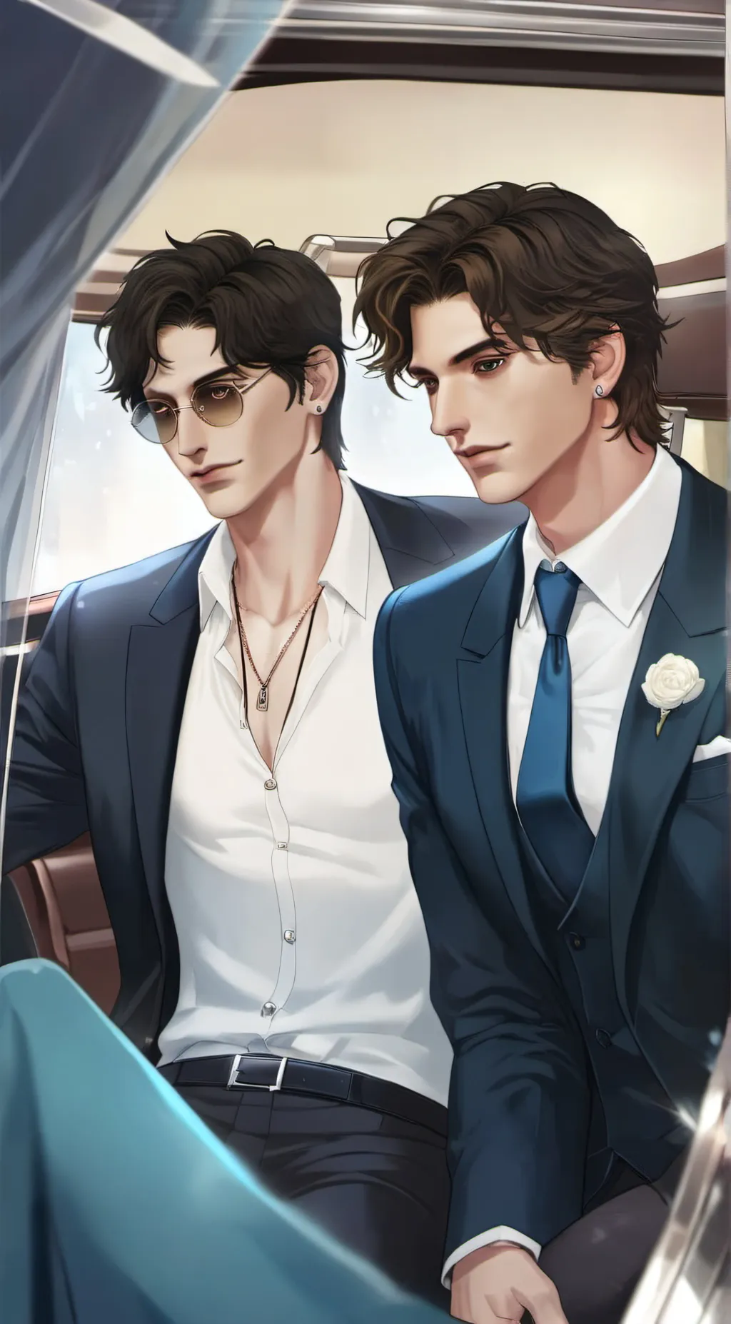 ai character: leon background