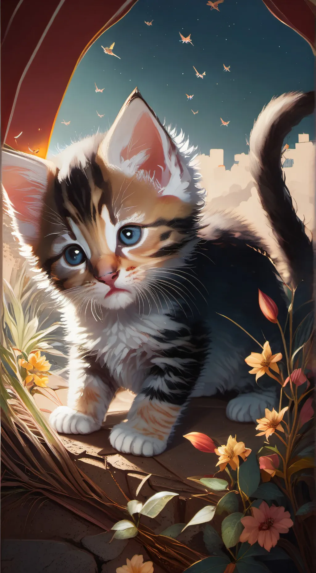 ai character: Freya background