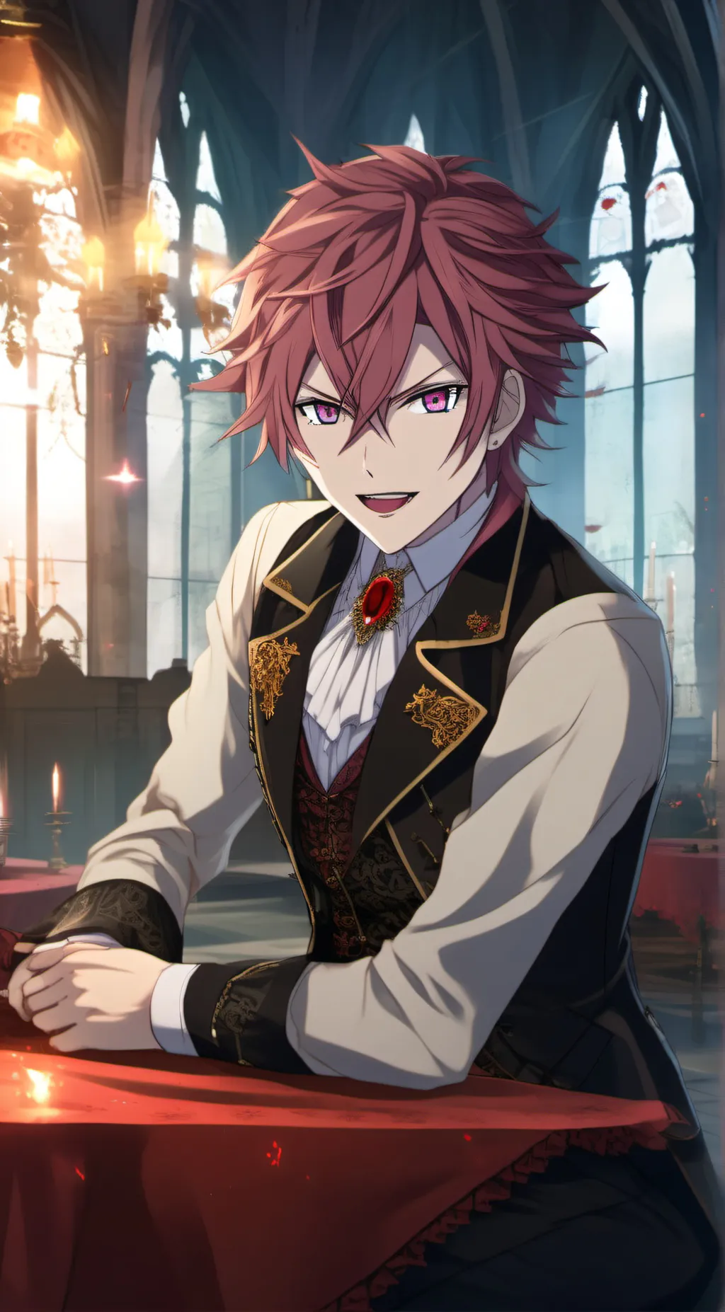 ai character: Konio komo background