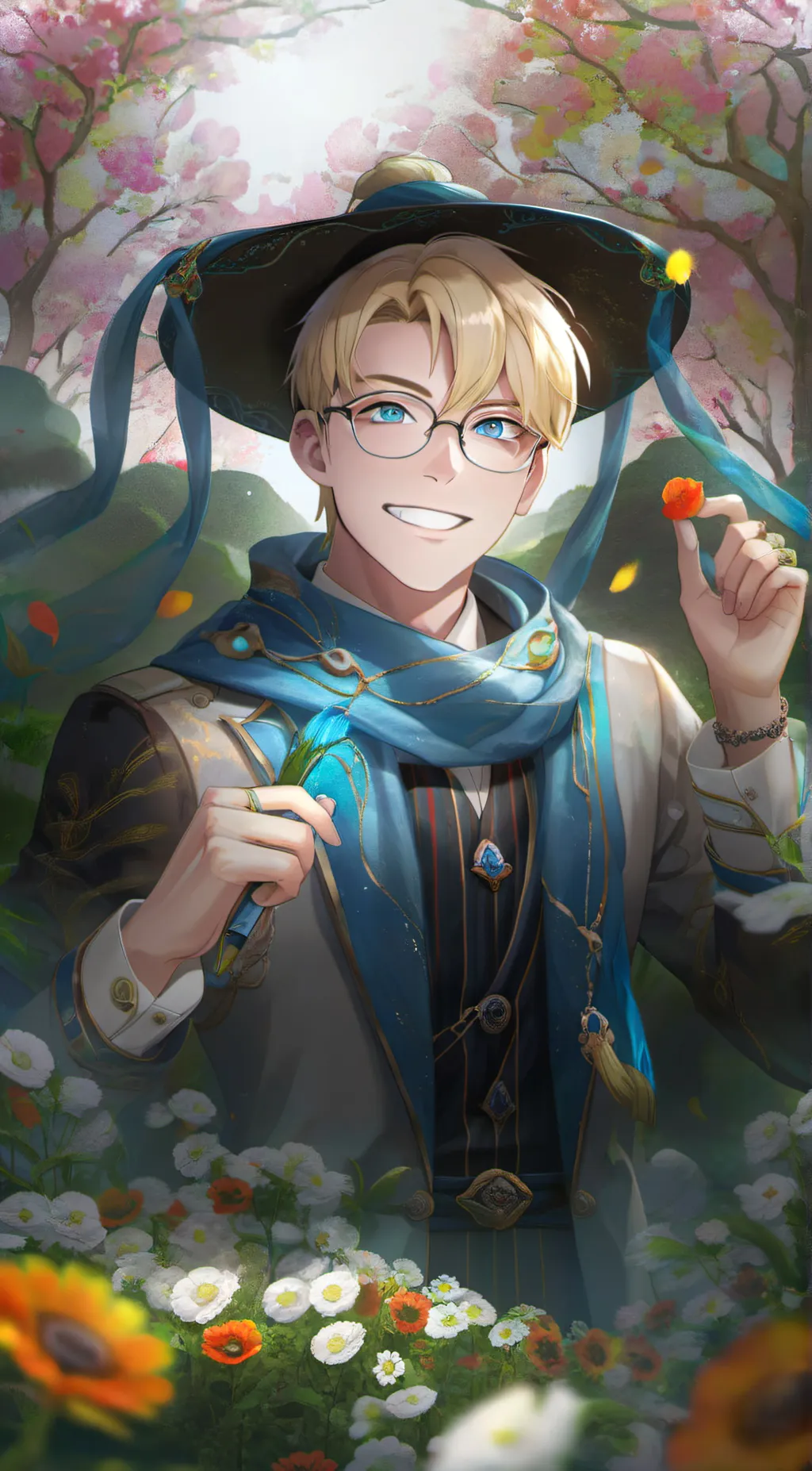 ai character: °•River•° background