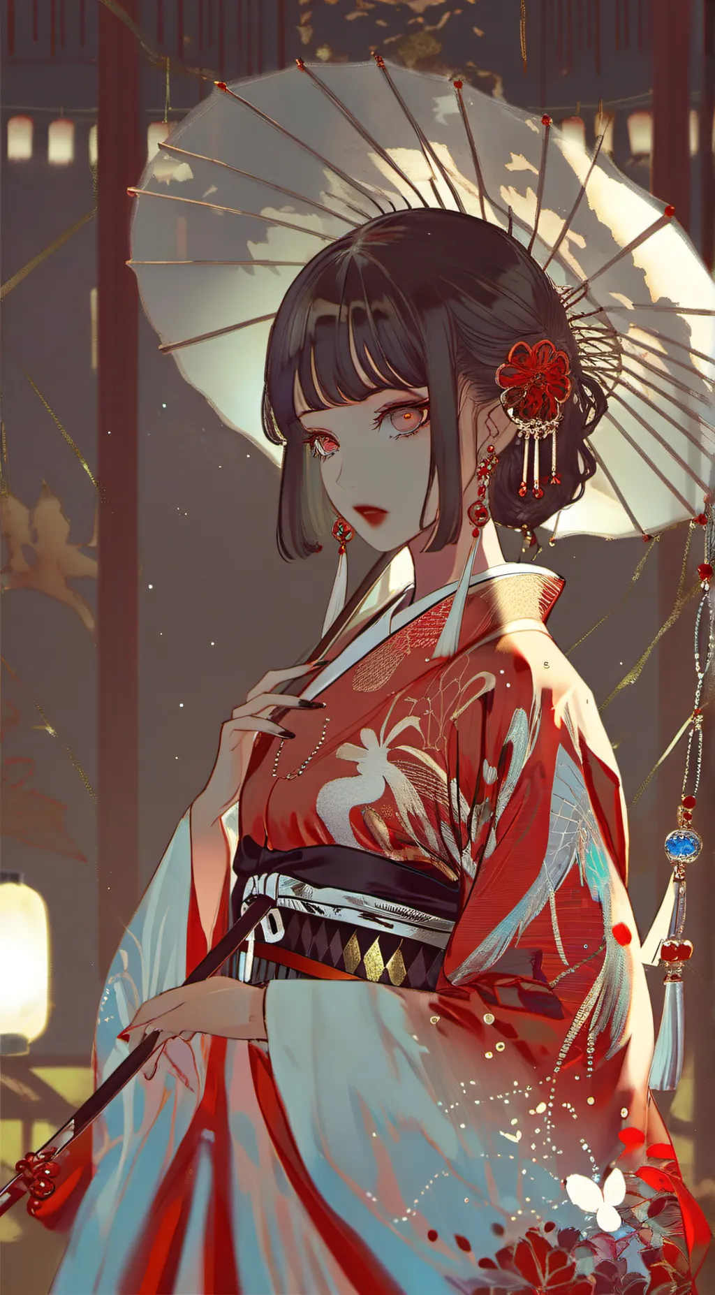 ai character: Kiori  background