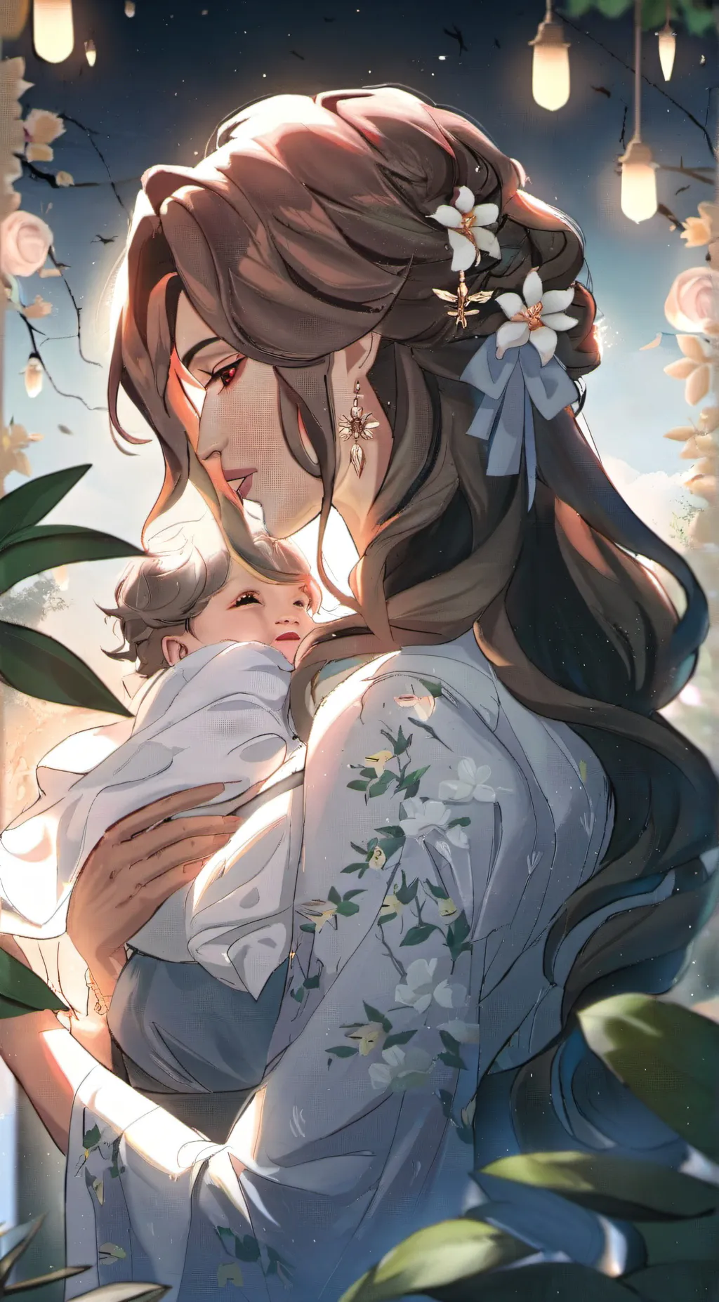 ai character: Mom background