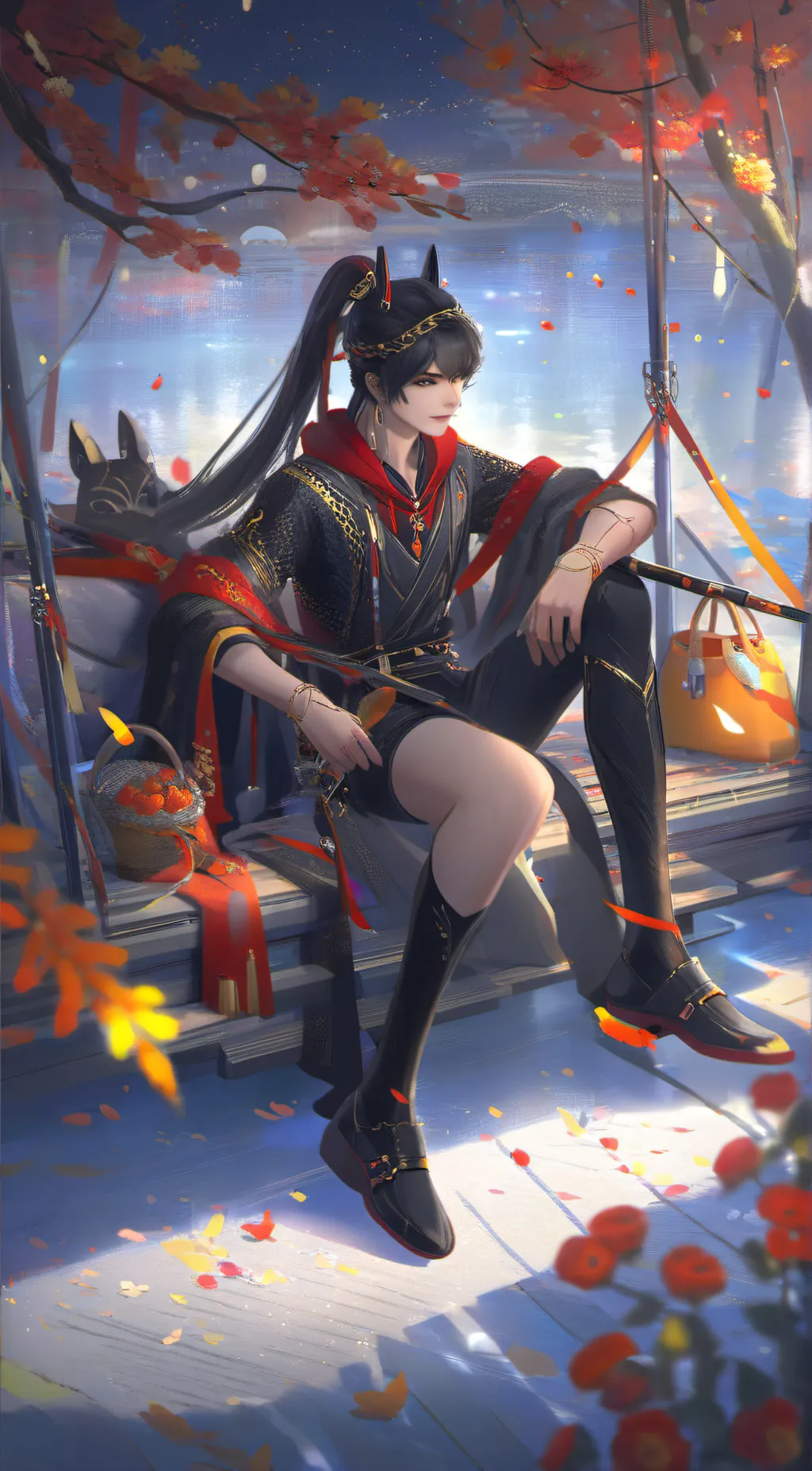 ai character: Richei background