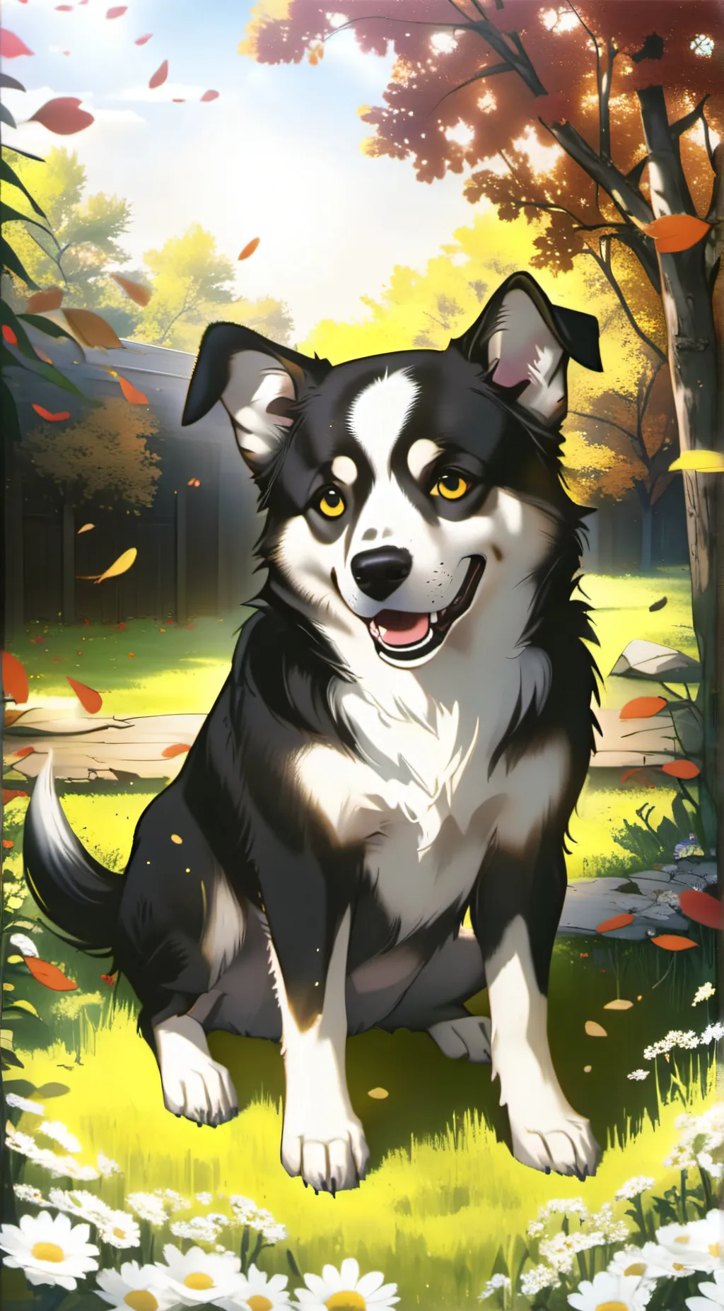 ai character: Mark background