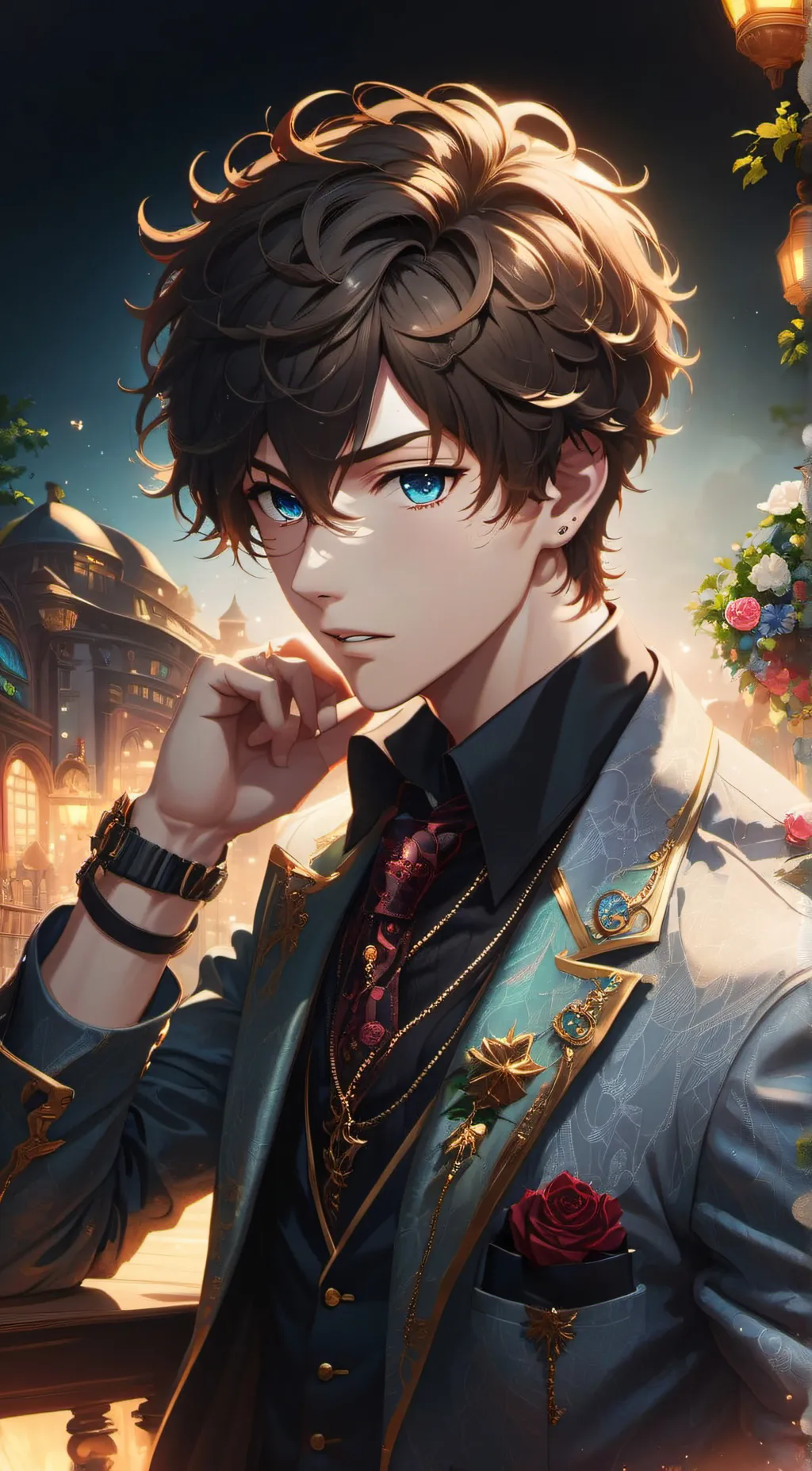 ai character: luke background