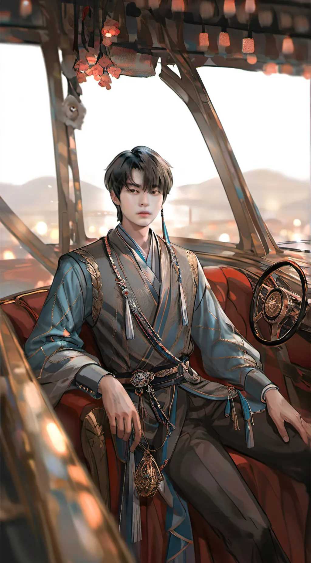 ai character: Han seo-jun  background