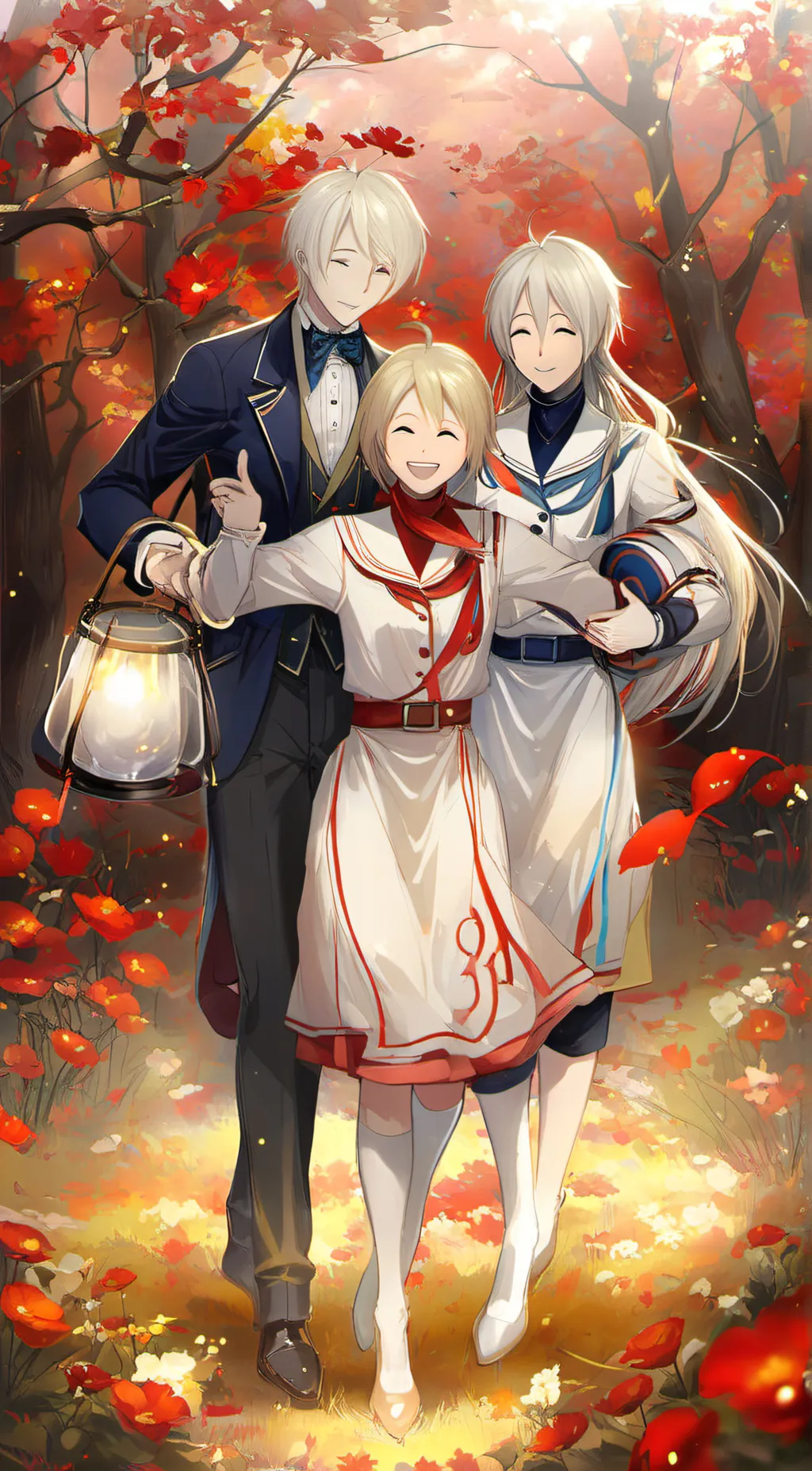 ai character: Twin Trios background