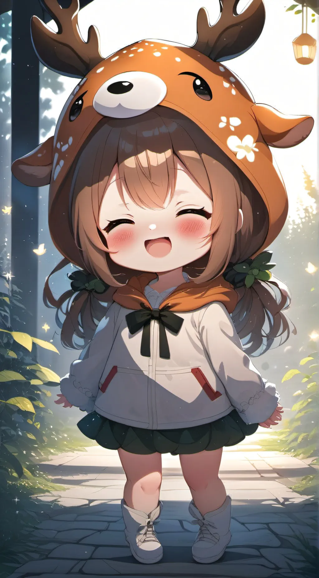 ai character: demony background