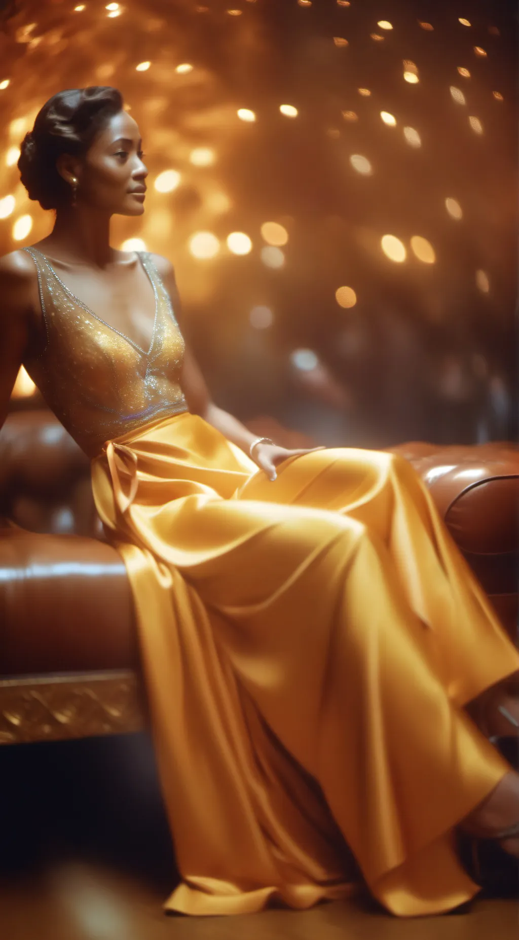 ai character: Woman background