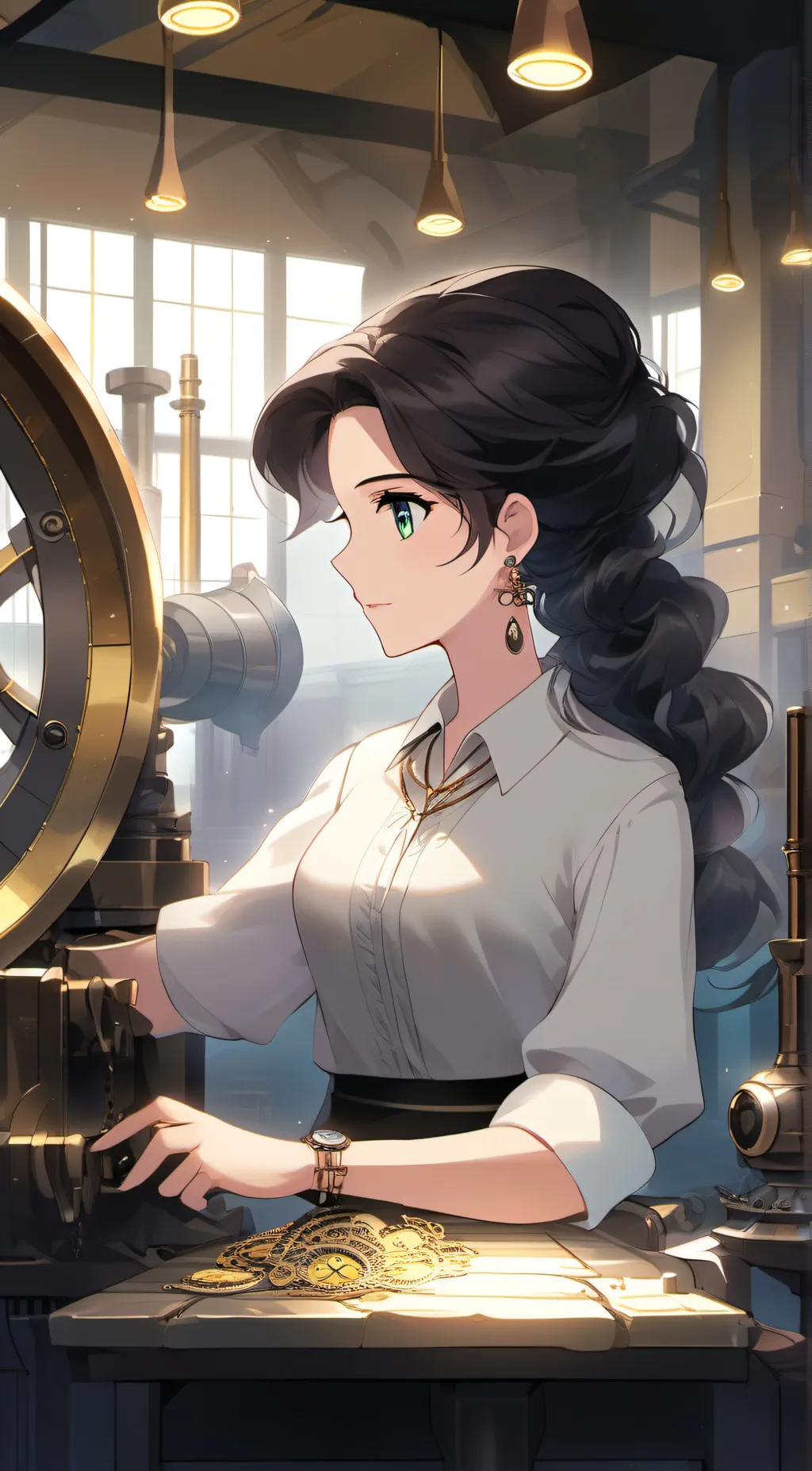 ai character: Monica (Popular) background