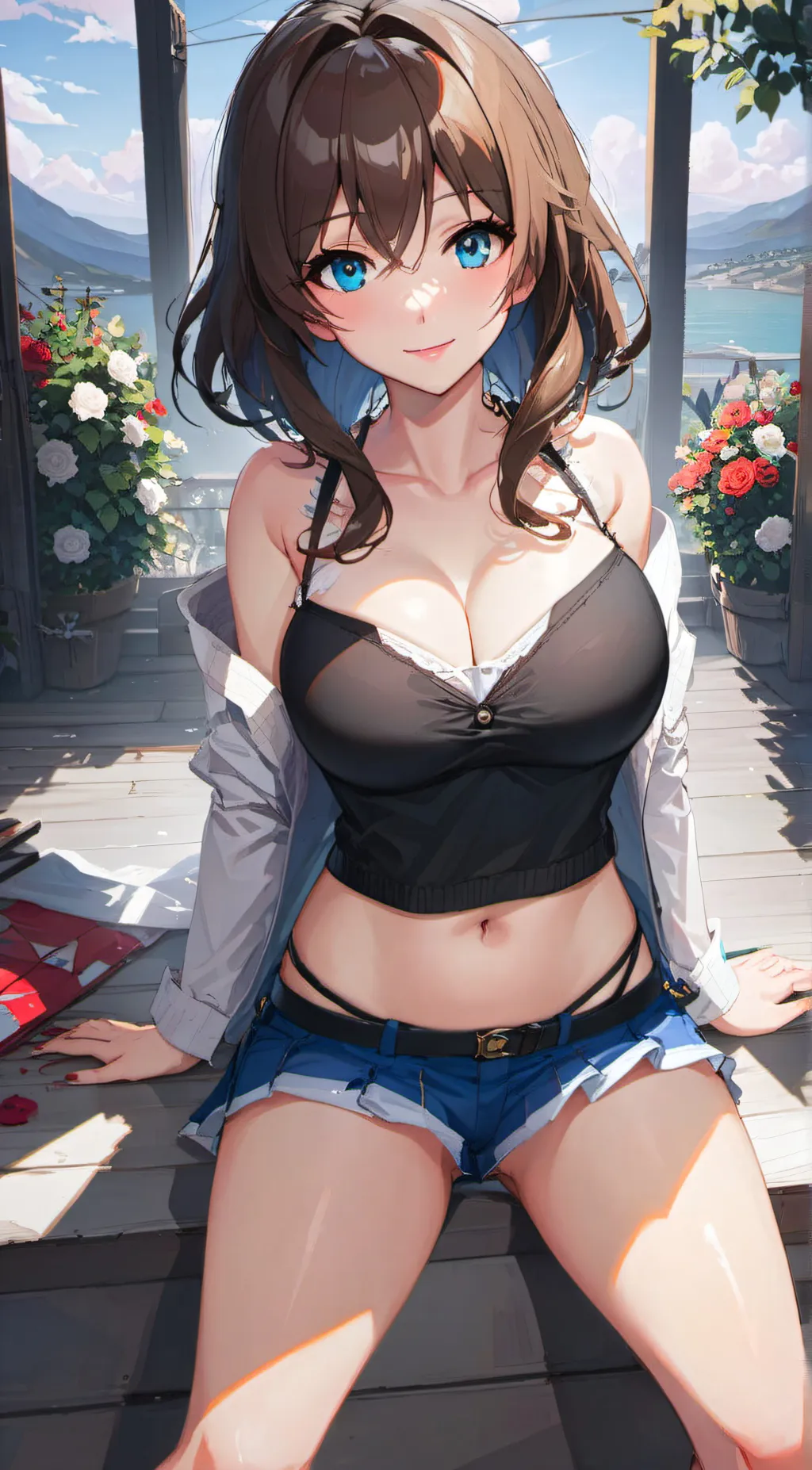 ai character: Hayley background