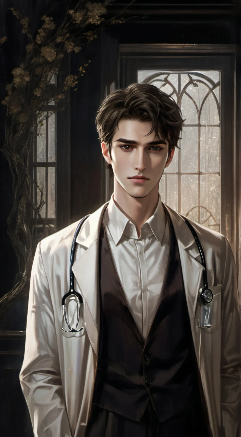 ai character: Alexander  background