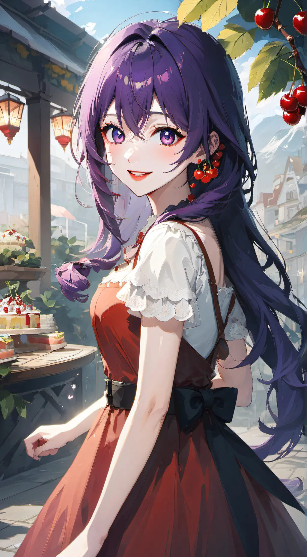 ai character: Rosabella  background