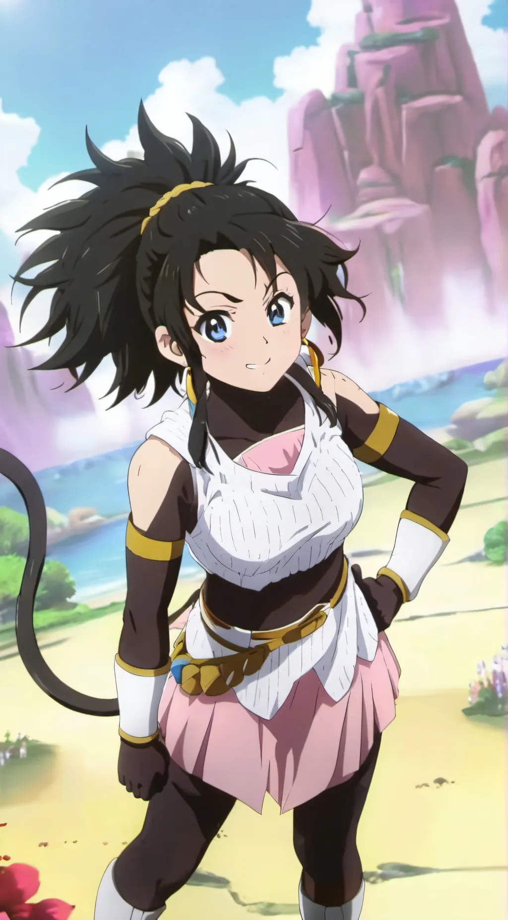 ai character: Gine background